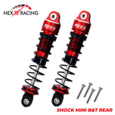 Nexx Racing Rear Oil shock (2pcs) for Mini-T& Mini-B - RED
