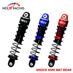 Nexx Racing Rear Oil shock (2pcs) for Mini-T& Mini-B - BLACK
