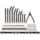 Copy of Meus Racing Aluminum High Clearance Links /Steel Driveshaft Set For Axial SCX24 6×6 Refit Kits - BLACK - HeliDirect