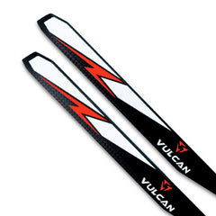 VULCAN ROTORS Precision Main Rotor Blades 200mm (Orange)