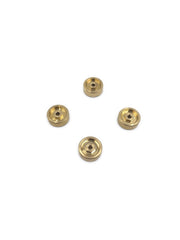 HobbyPlus Brass Wheel Hexes for HBP240510 Stub Axles - 4pcs