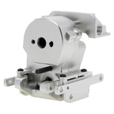 MEUS Racing Aluminum Dual Speed Gearbox Gearbox High Speed 15.7:1 Low Speed 56.6:1 for TRAXXAS 1/18 TRX4M Crawlers Upgrade Parts - SILVER - HeliDirect
