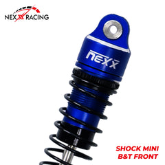Nexx Racing Front Oil shock (2pcs) for Mini-T& Mini-B - BLUE