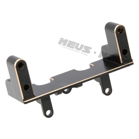 Meus Racing Brass Front Servo Mount For Axial 1/18 UTB18 - BLACK - HeliDirect
