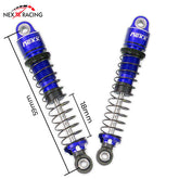 Nexx Racing 59mm Long Oil Shocks (4pcs) for 1/18 RC Crawler Redcat Ascent18 - BLUE