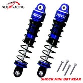 Nexx Racing Rear Oil shock (2pcs) for Mini-T& Mini-B - BLUE
