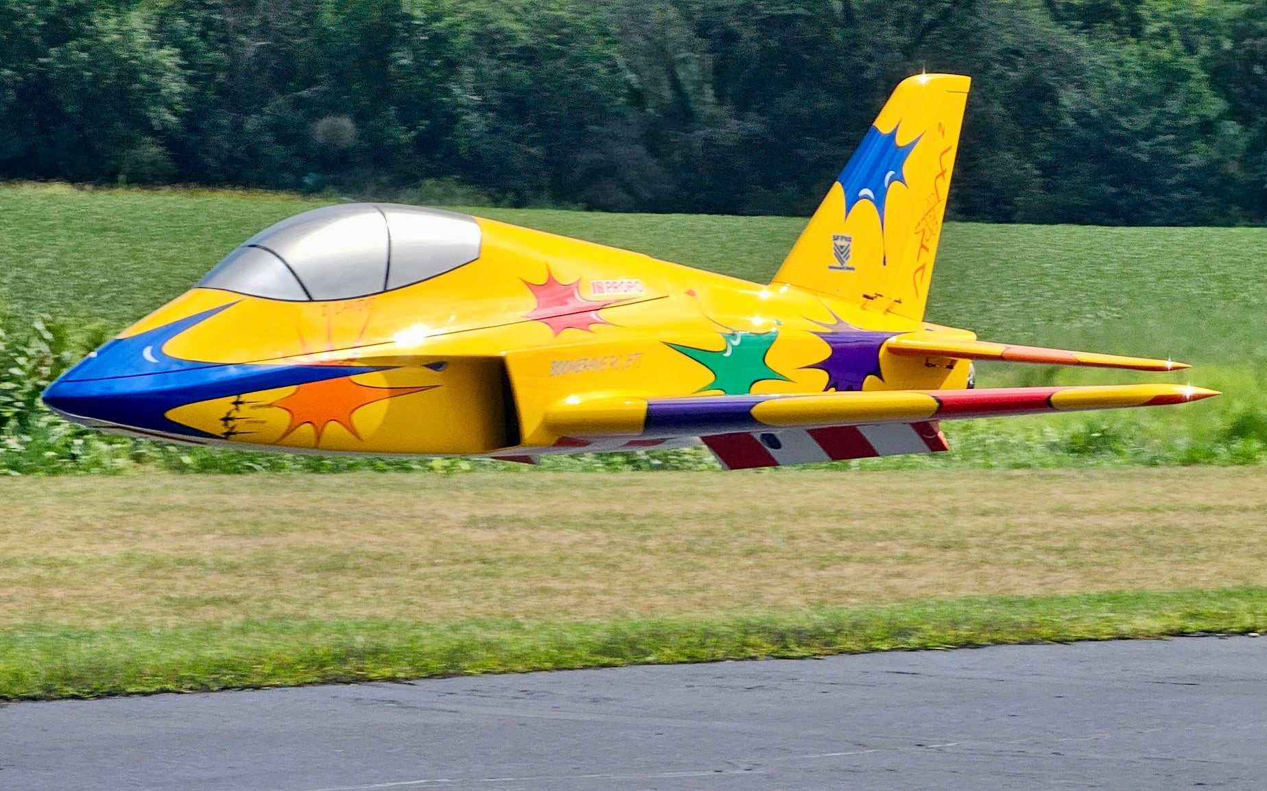 Boomerang ATOM Squared- Matt Chapman Livery PNP - Boomerang RC Jets