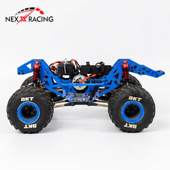 Nexx Racing 65mm Oil Shocks (4pcs) for 1/18 Mini LMT - Blue
