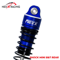Nexx Racing Rear Oil shock (2pcs) for Mini-T& Mini-B - BLUE