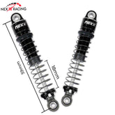 Nexx Racing 59mm Long Oil Shocks (4pcs) for 1/18 RC Crawler Redcat Ascent18 - BLACK