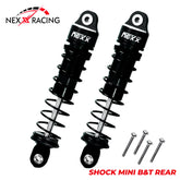 Nexx Racing Rear Oil shock (2pcs) for Mini-T& Mini-B - BLACK