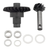 MEUS Racing Overdrive Underdrive Steel Helical Diff Axle Gears For 1/10 SCX10 II SCX10 III SCX10 Pro AR44, AR45 Axles