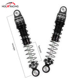Nexx Racing 45mm Oil Shocks (4pcs) for 1/24 RC Crawler FMS FCX24/ FCX18 Hummer EV - BLACK