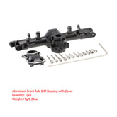 MEUS Racing Front Rear Axle Housing Cover with Back Cover for 1/24 Axial SCX24 90081 RC Car Model Accessories (Front axle) - HeliDirect