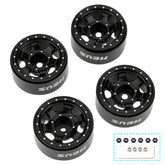 MEUS Racing 0.7-inch Beadlock Wheels Rims Deep-Dish Wheel for 1/30 Axial SCX30 1/32 Redcat Ascent-32