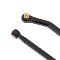 MEUS Racing CNC Aluminum High Clearance Chassis Links for 1/24 RC Crawler Axial SCX24 AXI00001 C10 AXI00002 Jeep JLU Ford Bronco AXI00006 (Black) - HeliDirect
