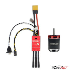 FURITEK PYTHON X BRUSHED/BRUSHLESS ESC WITH DYNAMIK 380 FOR 1/10 RC CRAWLERS