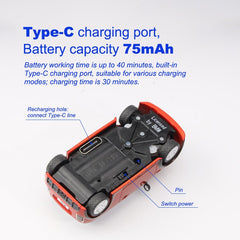 Turbo Racing Mini Cooper 1:76 RTR - RED - HeliDirect