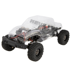 Meus Racing 1/24 Transmission Front System DIY Kits LCG Carbon Fiber Chassis Frame Bend Links Drive Shaft Magnetic Invisible Body Mount 132MM Wheelbase for SCX24 C10 Wrangler - HeliDirect
