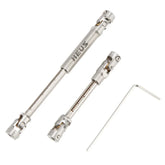 MEUS Racing Metal SCX24 Cuttable Drive Shaft for Axial SCX24
