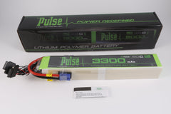 PULSE 3300mAh 50C 44.4V 12S P-Tech LiPo Battery - EC5 Connector