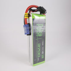 Pulse 3700mah 50C 14.8V 4S P-Tech Lipo Battery - EC5 Connector