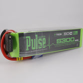 PULSE 5300mAh 50C 22.2V 6S P-Tech LiPo Battery - EC5 Connector