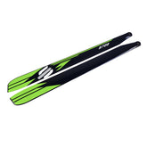 SAB Main Blades S702 Green - HeliDirect