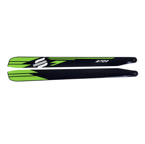 SAB Main Blades S702 Green - HeliDirect
