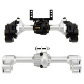 MEUS Racing Ascent-18 Apex Portal Axle Housings with Diff Covers Steering Knuckles for 1/18 Redcat Ascent-18 Apex