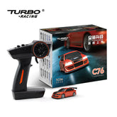 Turbo Racing C76 1/76 RC Sports Car Mini Racing - Red