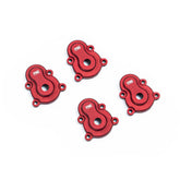 TinkerTimeRC CNC Alu Front Rear Outer Portal Housings Cover For Redcat Ascent-18
