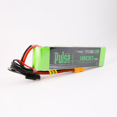 PULSE 1800mAh 70C 22.2V 6S G-Tech LiPo Battery - XT60 Connector