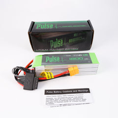 PULSE 1800mAh 70C 22.2V 6S G-Tech LiPo Battery - XT60 Connector