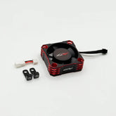 Furitek AeroSpin 30K Aluminum Fan Kit for SlideTech ESC – Black Red Edition