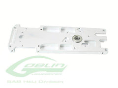 SAB ALUMINUM MAIN FRAME PLATE - GOBLIN 380 - HeliDirect
