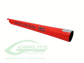 SAB Carbon Fiber Tail Boom Red for Goblin 380 - HeliDirect