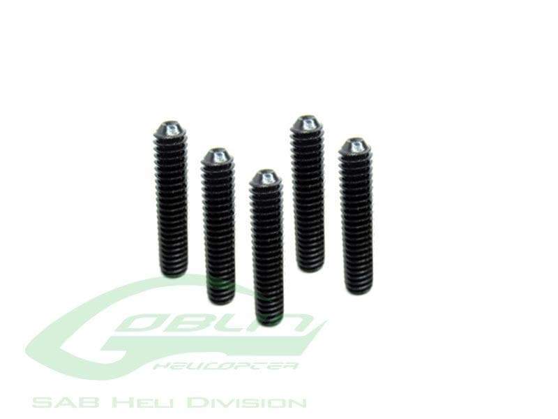 SAB CUP POINT SET SCREWS M4X12 for Goblin 380 - HeliDirect