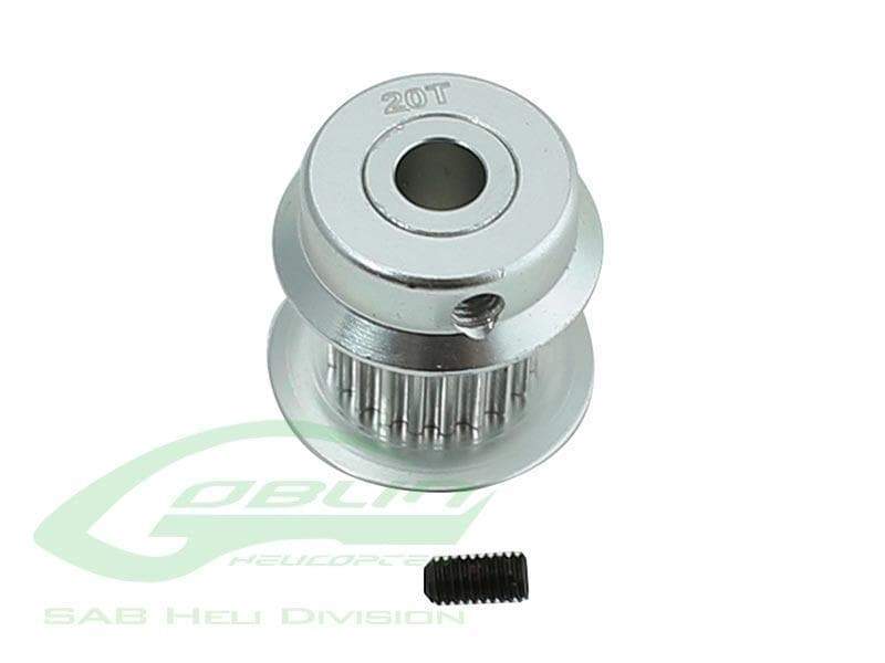 SAB MOTOR PULLEY 20T - GOBLIN 380 - HeliDirect