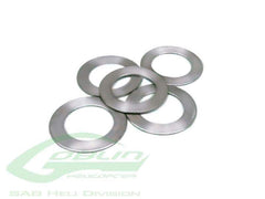 SAB - Steel Shims 8 x 12 x 0,1 - Goblin 380 - HeliDirect