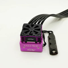 FURITEK EAGLETECH 160A 1/10 SENSORED BRUSHLESS ESC W/ FAN – FOR DRIFT & RACING – PURPLE EDITION