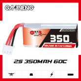 GAONENG GNB 2S 7.4V 350mAh 60C LiPo Battery XH2.54 3Pin Connector (3pcs)