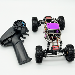 Furitek Limited Edition Titan Buggy 18 – ARTR Titanium Purple Edition w/ Active Pro 4WS & Micro Tesla DigiBoard