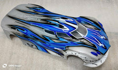 RADIANZ LOSI NASCAR KAIRO 1/12 Airbrush Lexan Body - FireRun