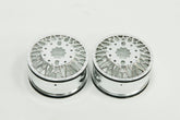 CD0641 KG1 Forged KD014 TRIDENT–D Wheels (FRONT, 40mm width, CHROME) 2 pcs - HeliDirect