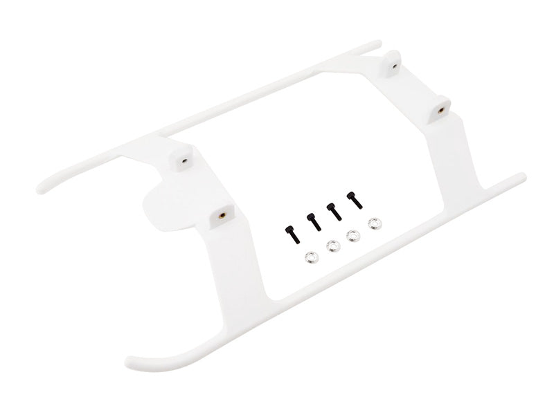 RAW420 Plastic White Landing Gear - HeliDirect
