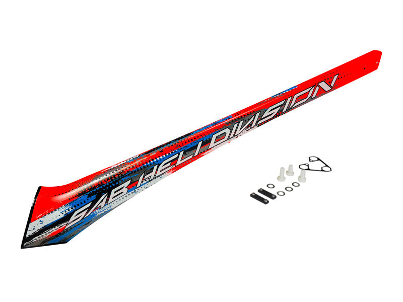 Carbon Fiber Tail Boom Kraken 580 Orange - HeliDirect