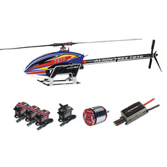Align TB70 Electric Helicopter Top Combo (Blue - New Version) - HeliDirect