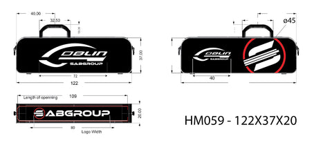 SAB Goblin 500/570 Carry Bag - HeliDirect