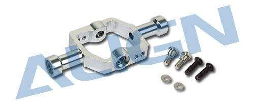 Align Metal Flybar Seesaw Holder (Silver) For T-Rex 600/600 Nitro - HeliDirect